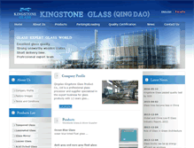 Tablet Screenshot of kingstoneglass.com